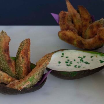 Baked Avocado Wedges