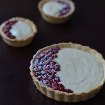 eggless lemon tart