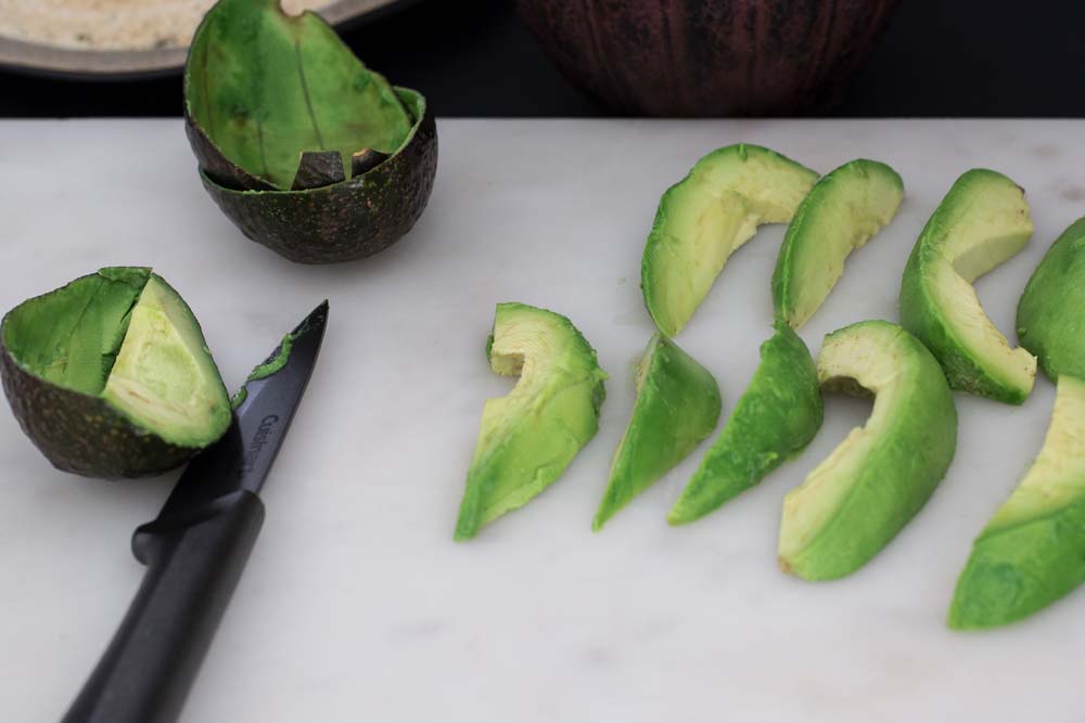 avocado wedges