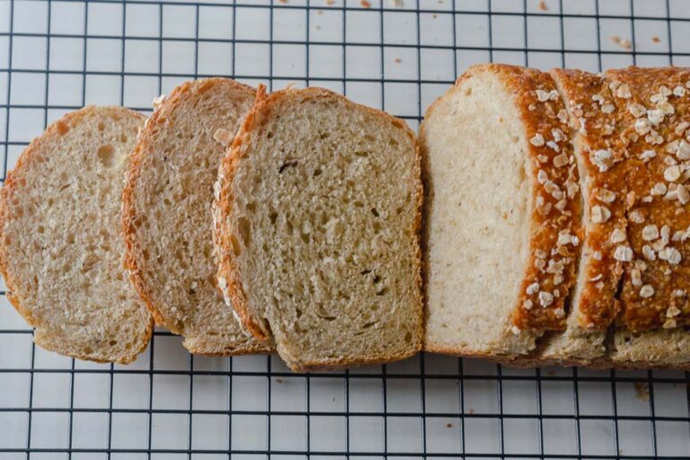 Oatmeal Sourdough Sandwich Bread The Flavor Bells