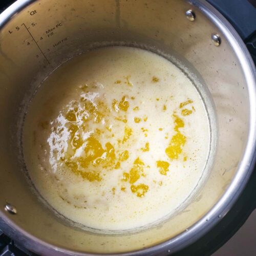 Making ghee in Instant pot and stovetop The Flavor Bells