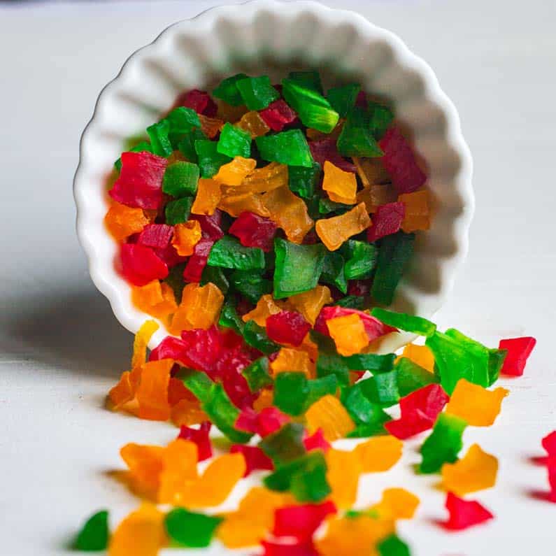 Tutti-Frutti: Colorful Candied Fruit Cubes From Raw Papaya : 10