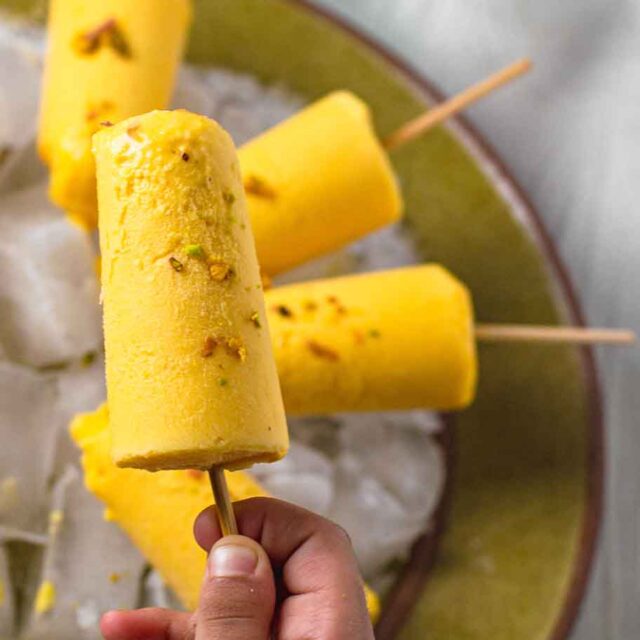 Sugarfree banana popsicle made with just 2 ingredients The Flavor Bells