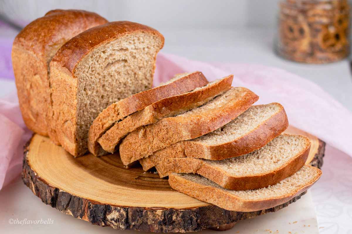Dairy free bread: The best whole wheat vegan milk bread