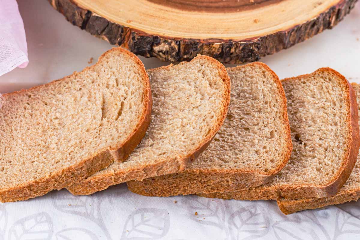 vegan bread slices