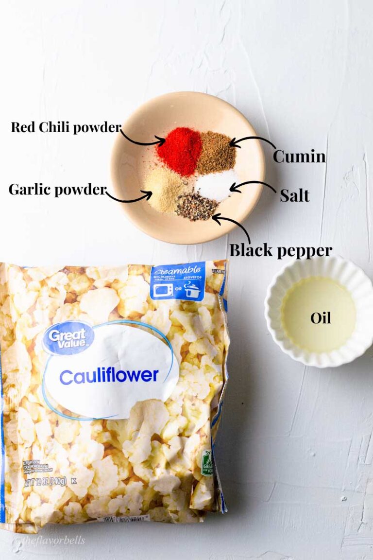 Frozen Cauliflower in air fryer A Quick Recipe The Flavor Bells