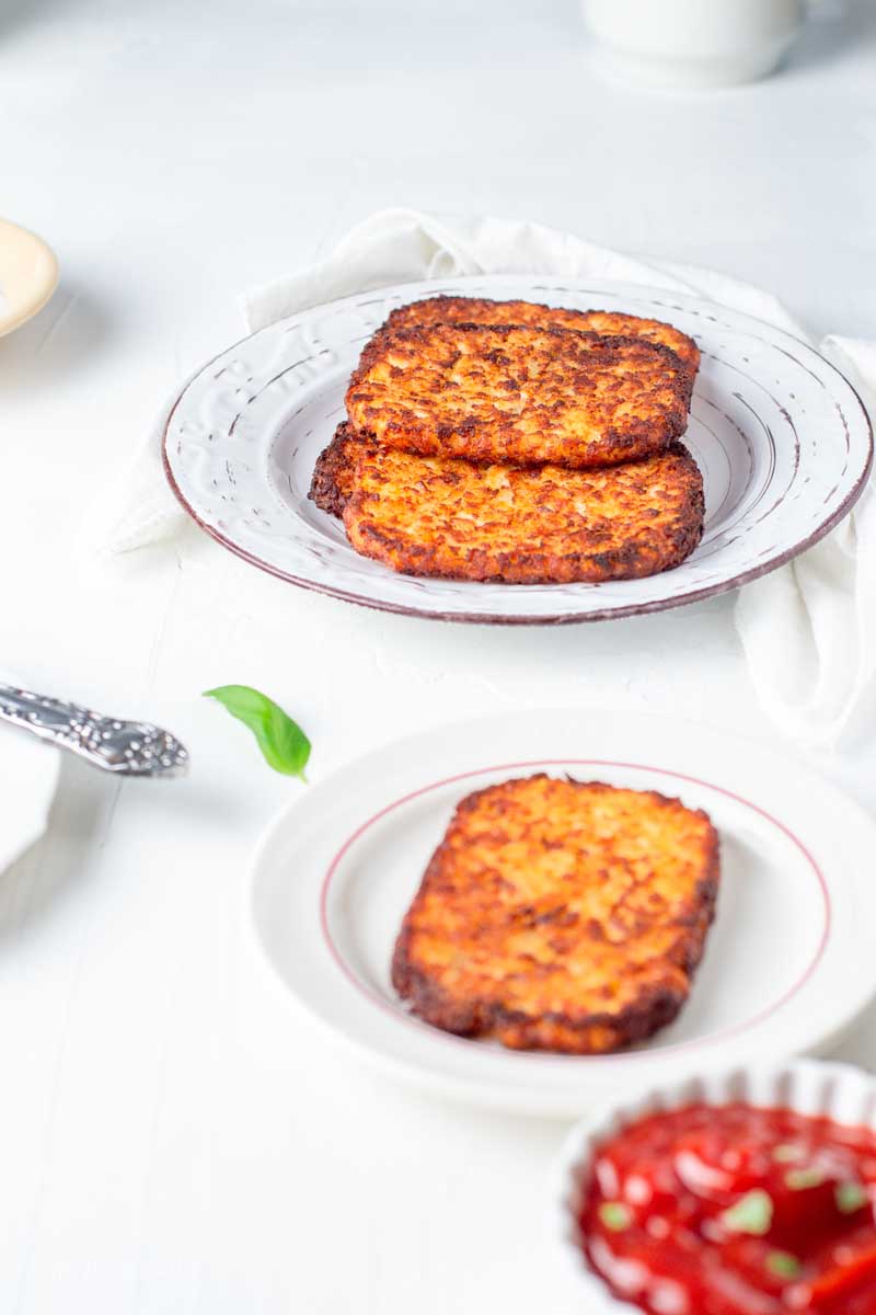 How to make air fryer hash browns? (shredded and patties)