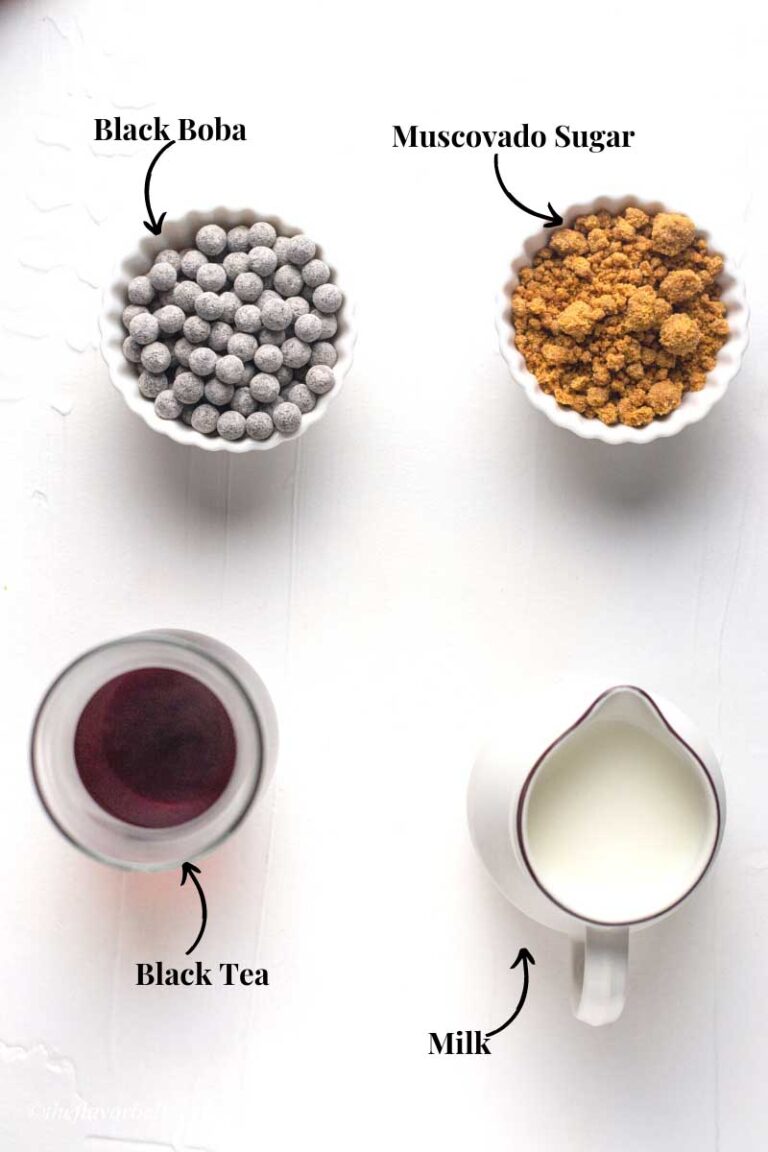 Tiger Milk Tea Classic Brown Sugar Boba Recipe The Flavor Bells