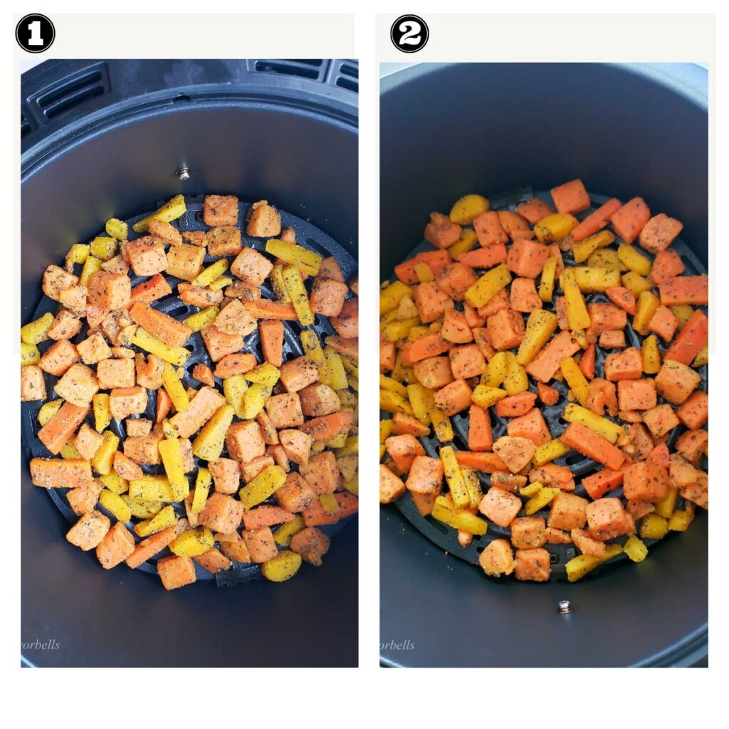 Frozen Sweet Potatoes in Air Fryer The Flavor Bells