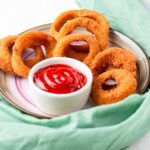 frozen onion rings cooked in air fryer