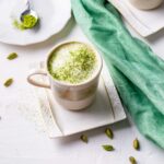a cup of warm and comforting chai matcha latte