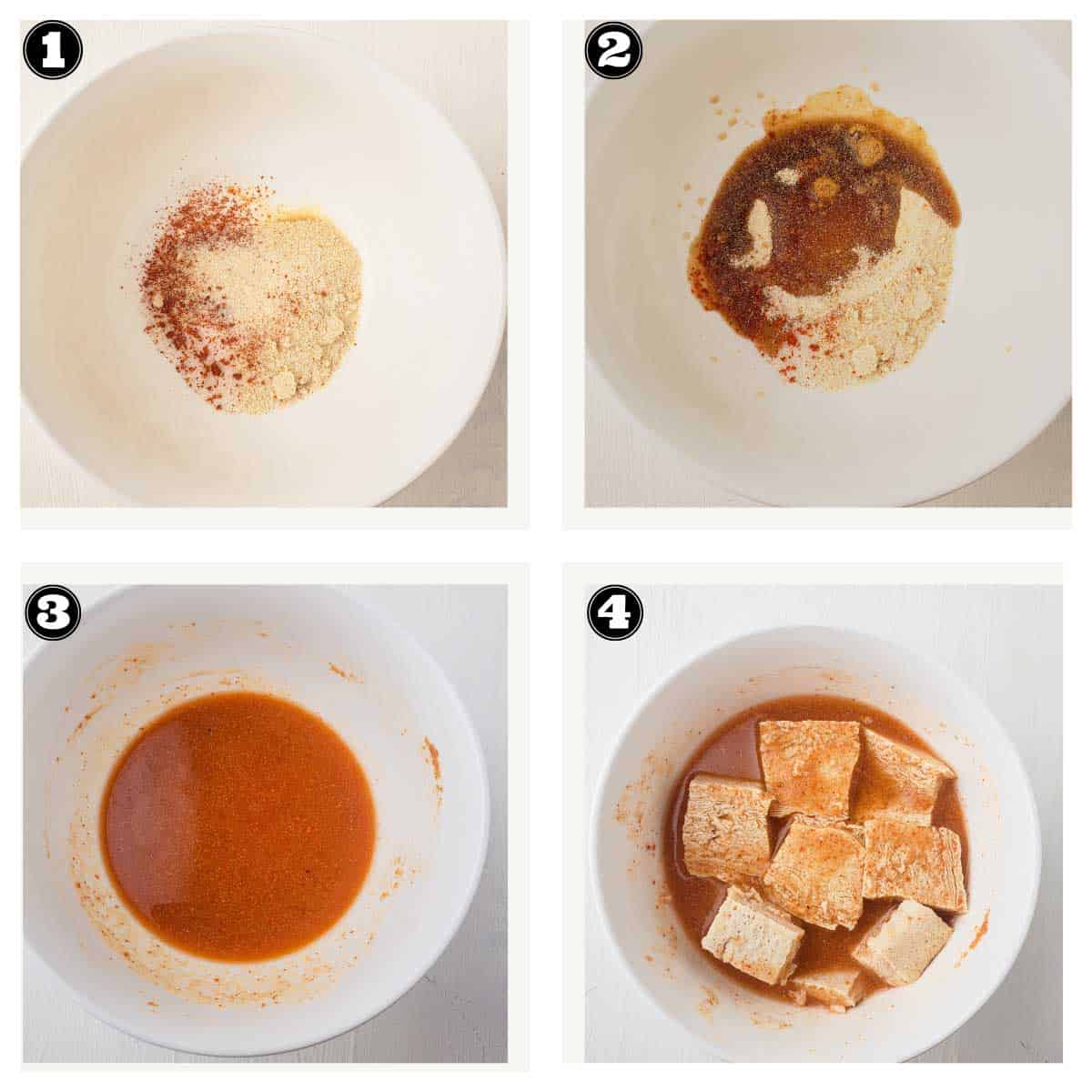 steps involved in making marinade
