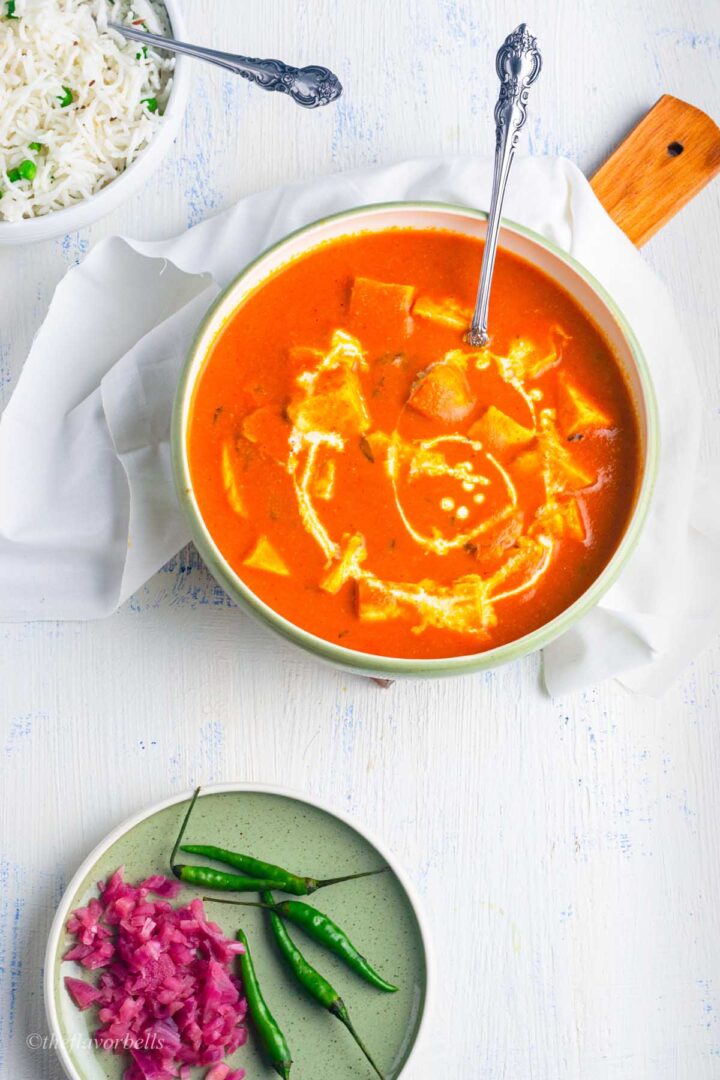 Paneer Butter Masala in Instant Pot The Flavor Bells