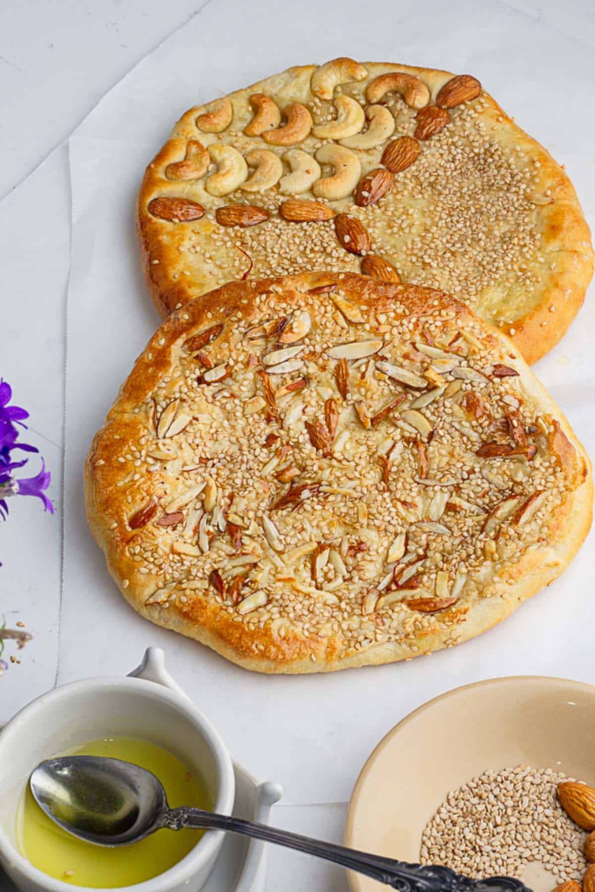 two sweet sheermal breads