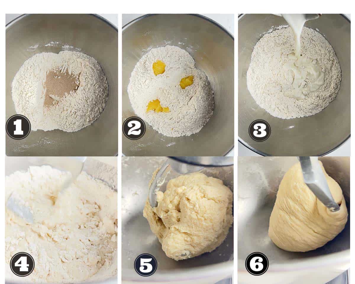 gallery of images step by step images of kneading the dough