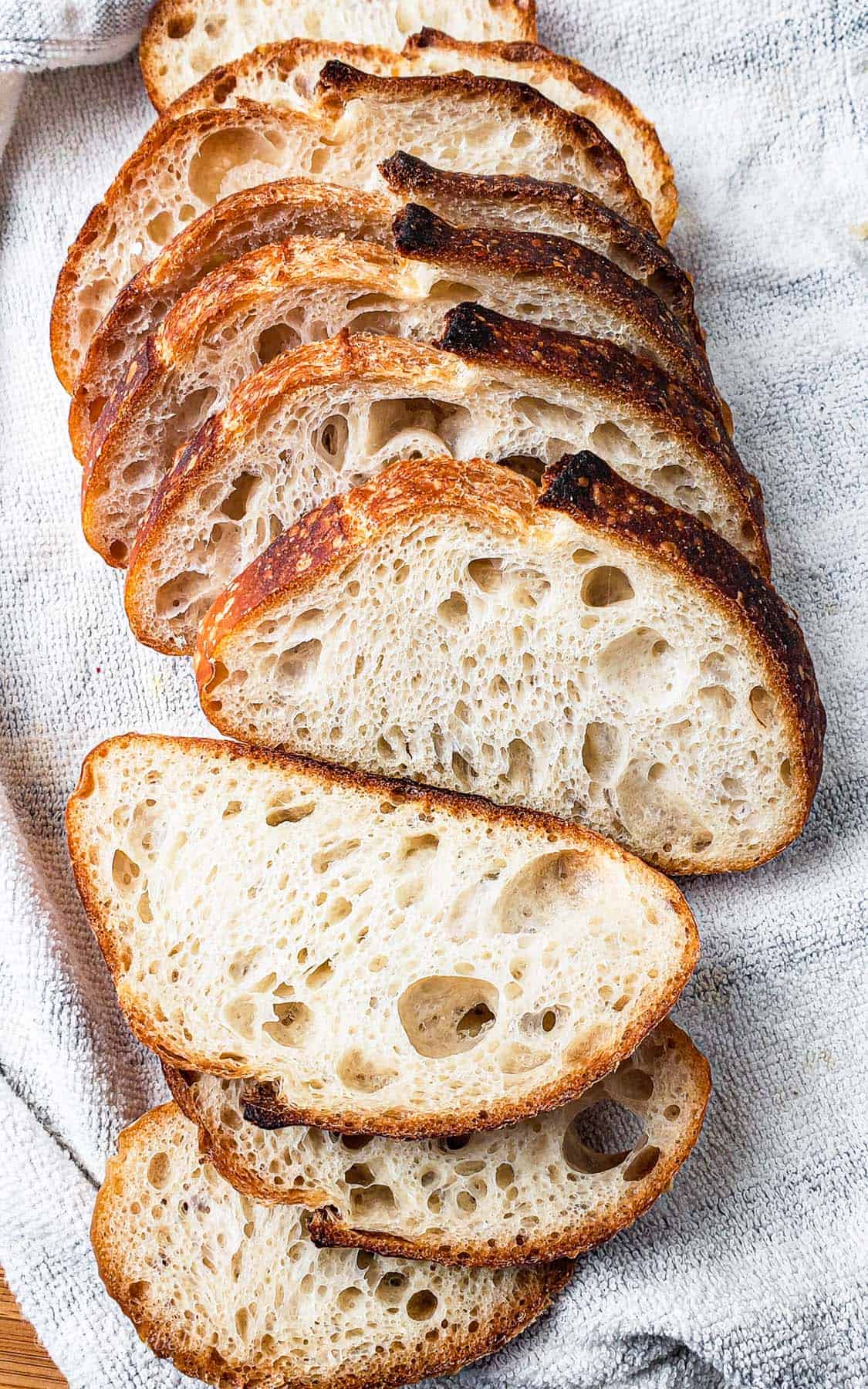 sourdough bread slices