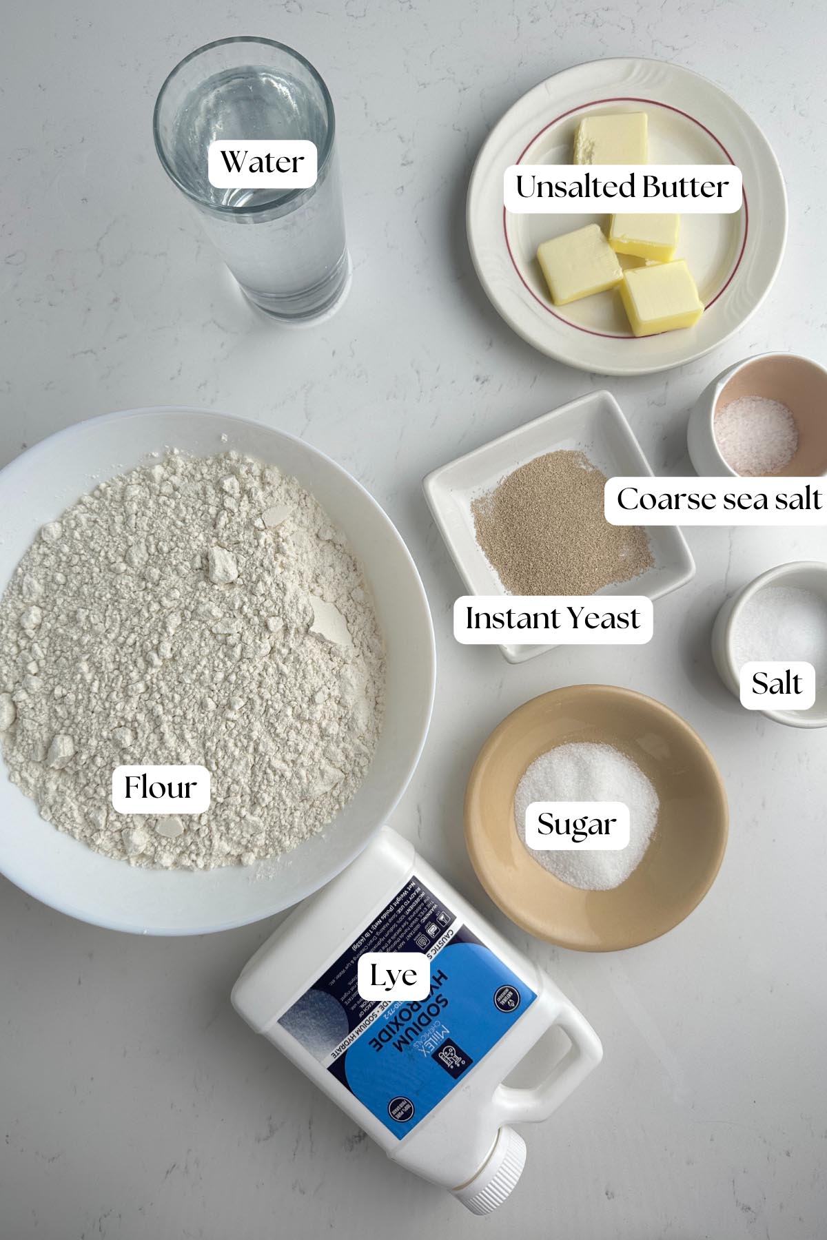 image showing all the ingredients required for making this recipe